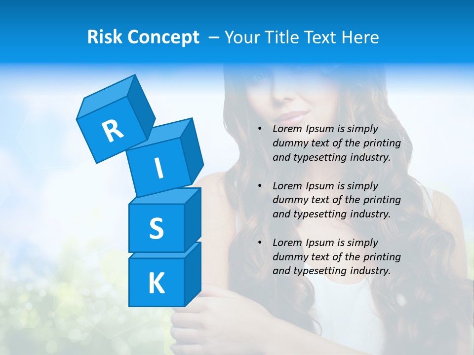 Creativity Decorated Posing PowerPoint Template