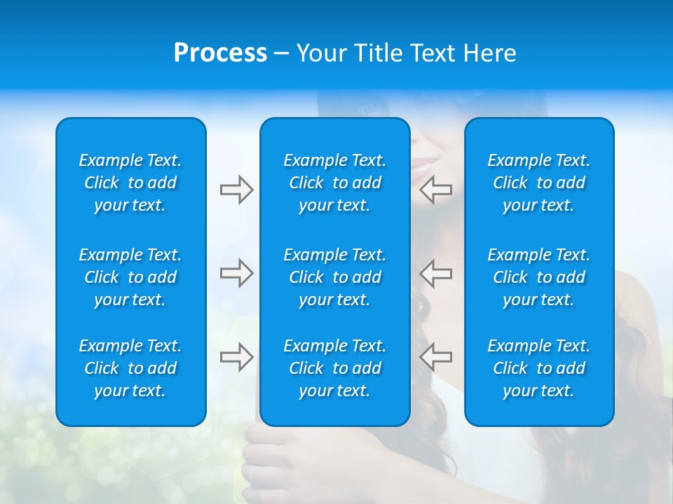 Creativity Decorated Posing PowerPoint Template