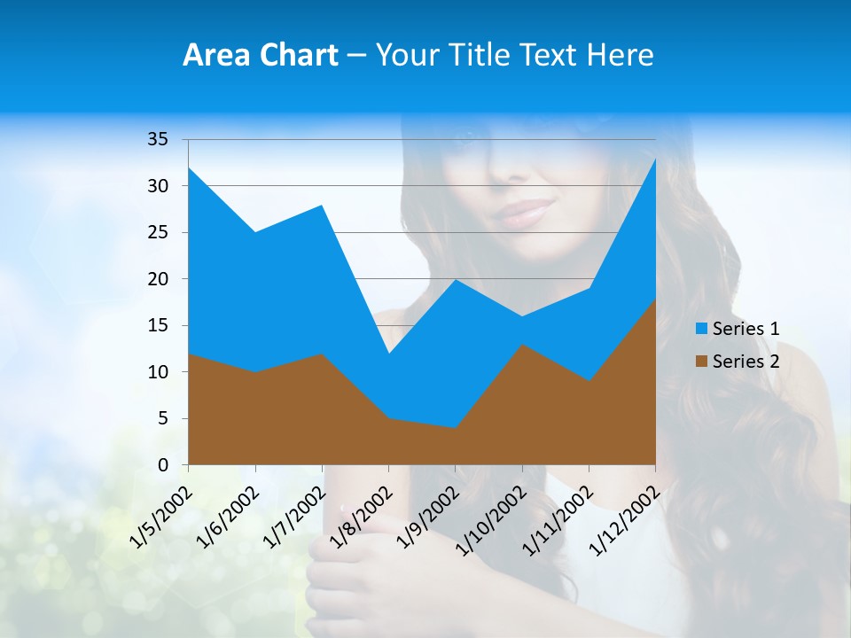Creativity Decorated Posing PowerPoint Template