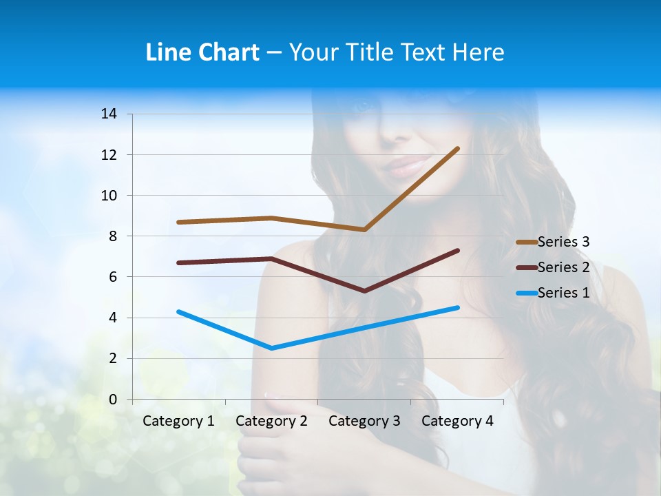Creativity Decorated Posing PowerPoint Template