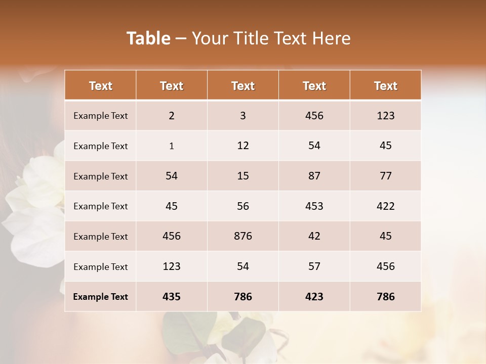 Seasonal Creative Lovely PowerPoint Template