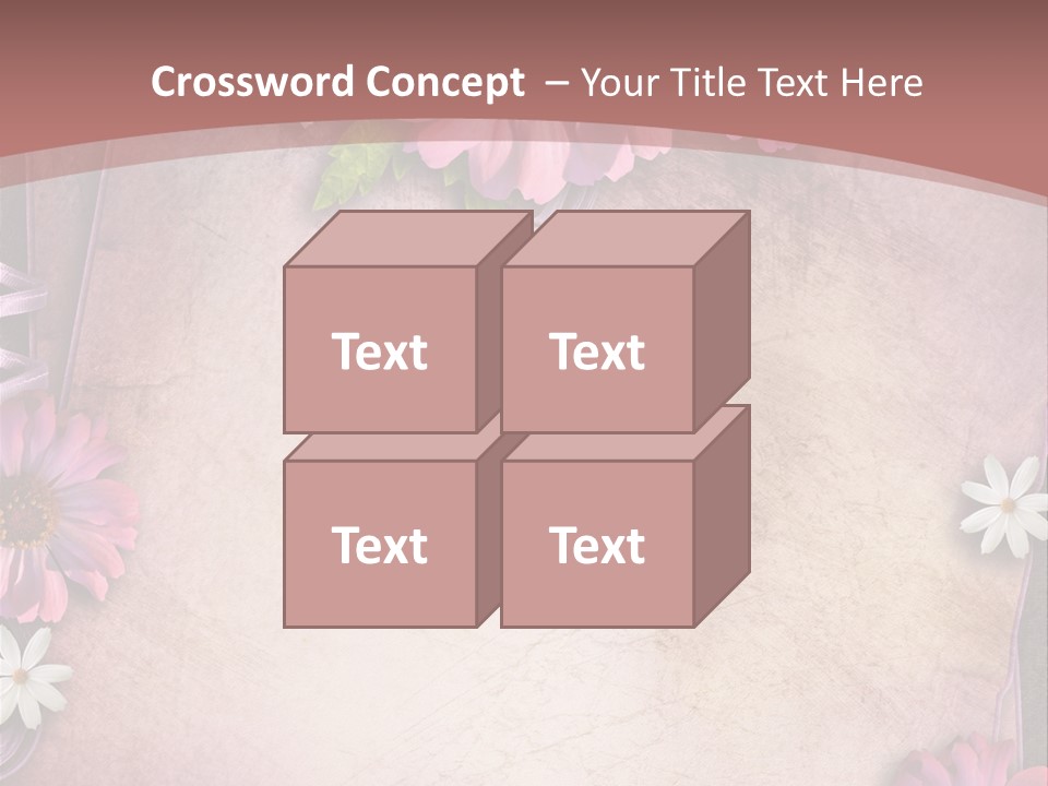 Betrothal Spring Invitation PowerPoint Template