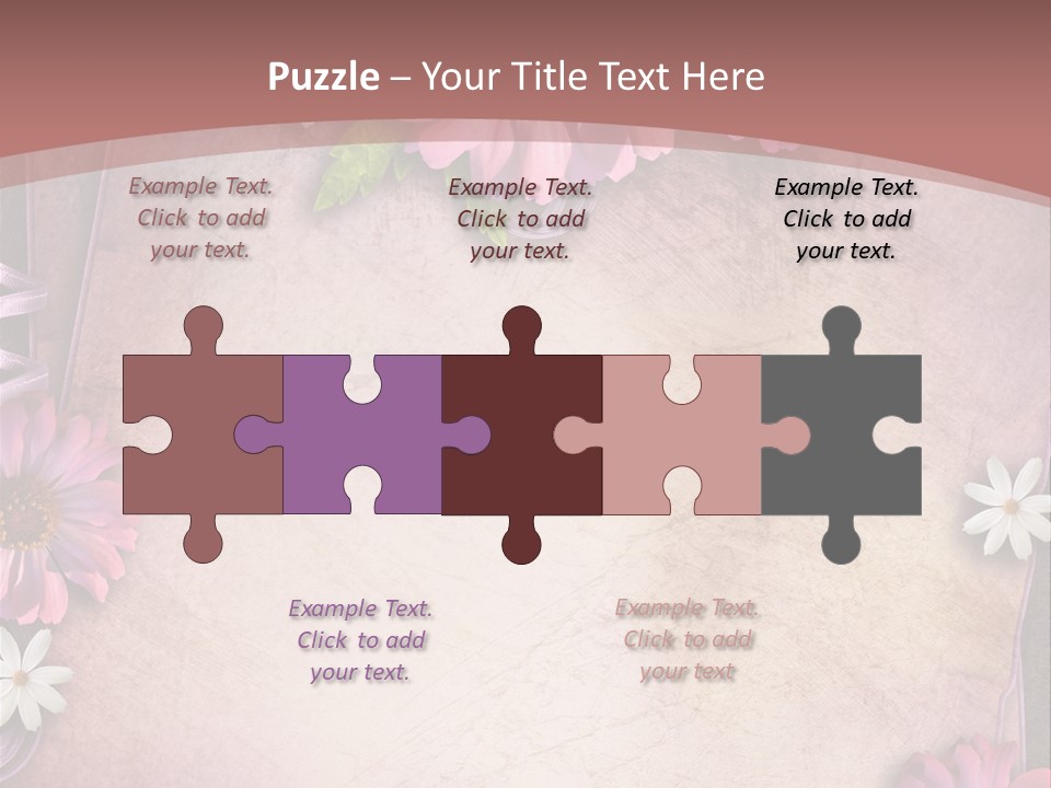 Betrothal Spring Invitation PowerPoint Template