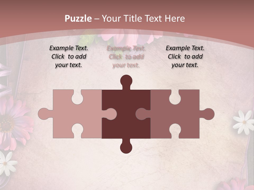 Betrothal Spring Invitation PowerPoint Template