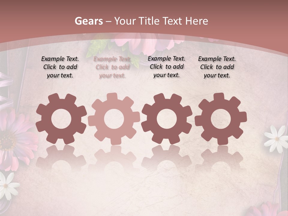 Betrothal Spring Invitation PowerPoint Template