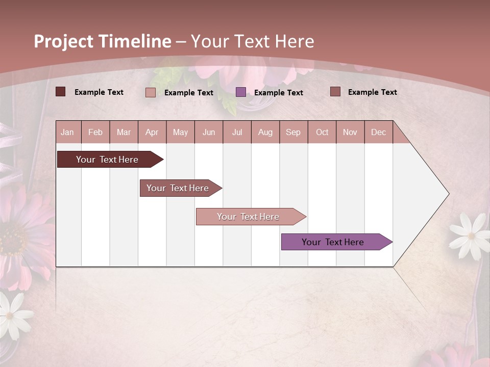 Betrothal Spring Invitation PowerPoint Template