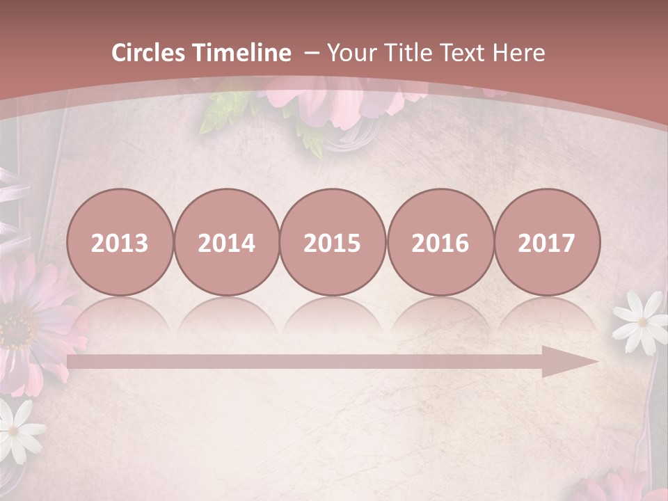 Betrothal Spring Invitation PowerPoint Template