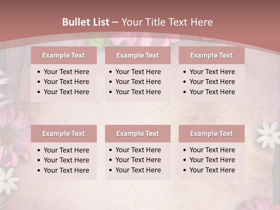 Betrothal Spring Invitation PowerPoint Template