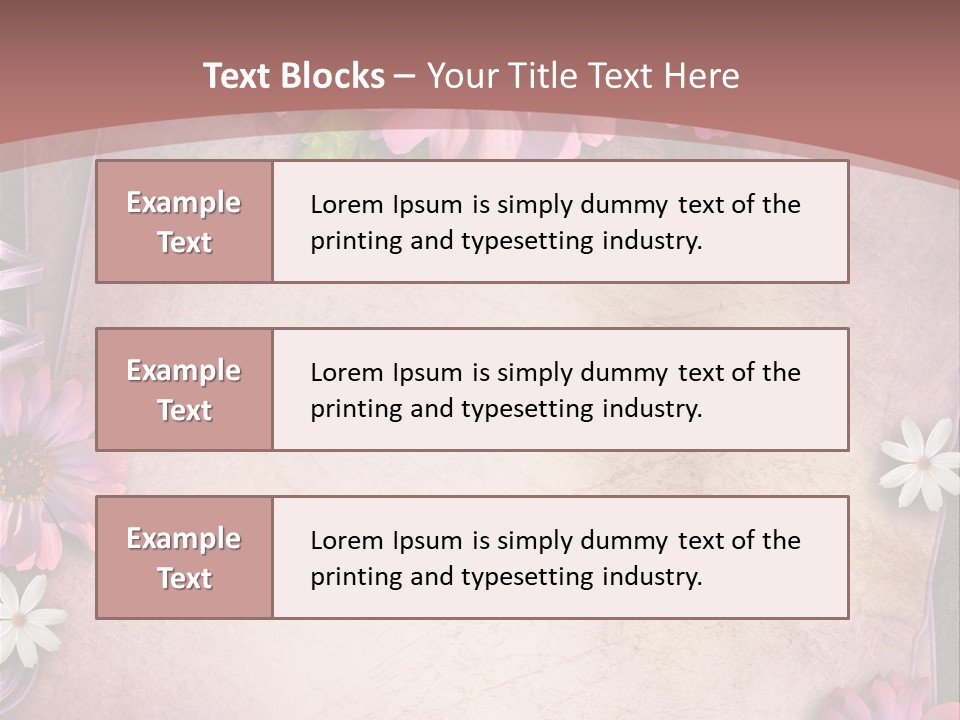 Betrothal Spring Invitation PowerPoint Template