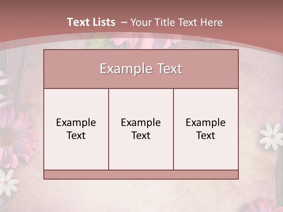 Betrothal Spring Invitation PowerPoint Template