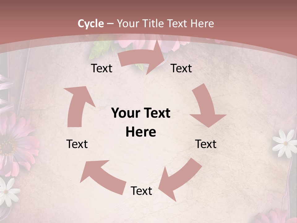 Betrothal Spring Invitation PowerPoint Template