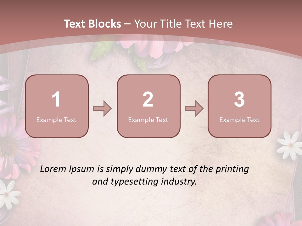 Betrothal Spring Invitation PowerPoint Template