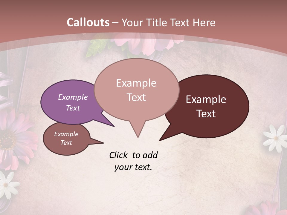 Betrothal Spring Invitation PowerPoint Template