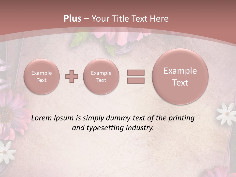 Betrothal Spring Invitation PowerPoint Template