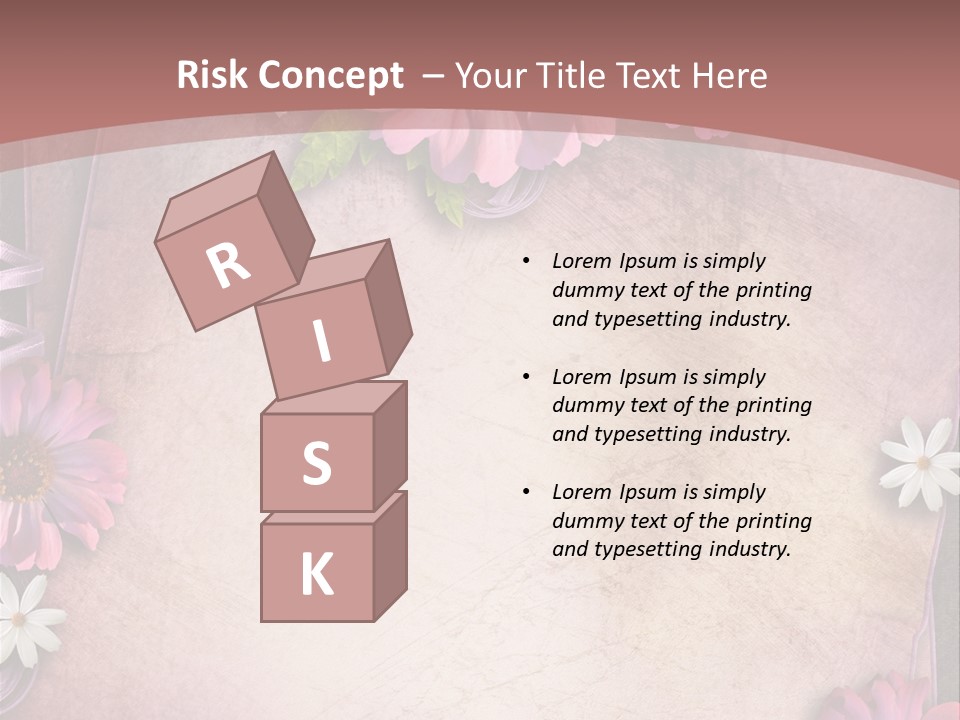 Betrothal Spring Invitation PowerPoint Template