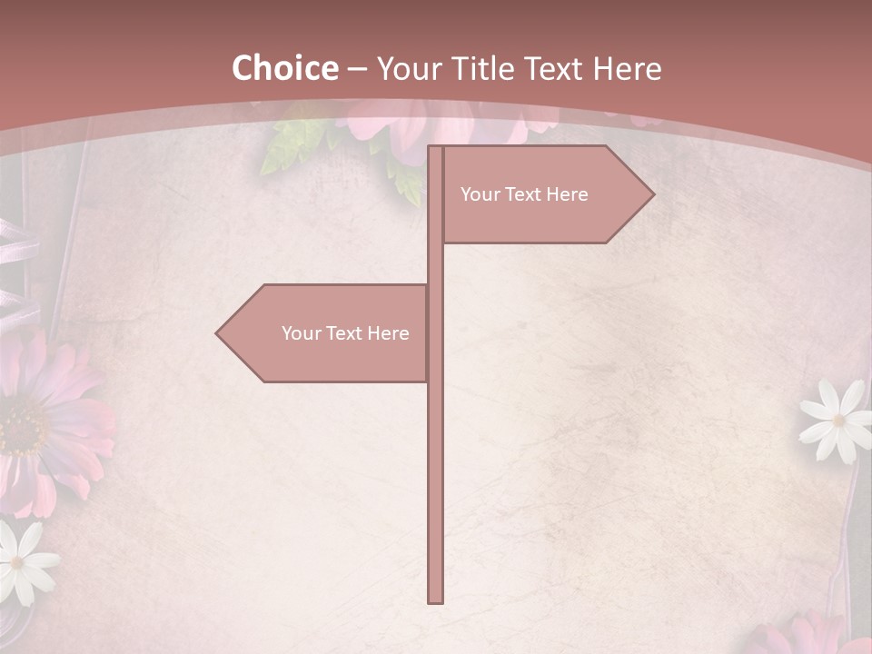 Betrothal Spring Invitation PowerPoint Template