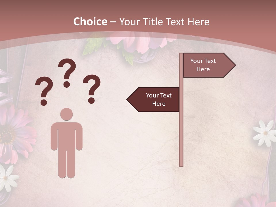 Betrothal Spring Invitation PowerPoint Template