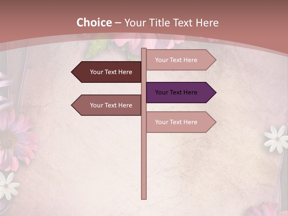 Betrothal Spring Invitation PowerPoint Template