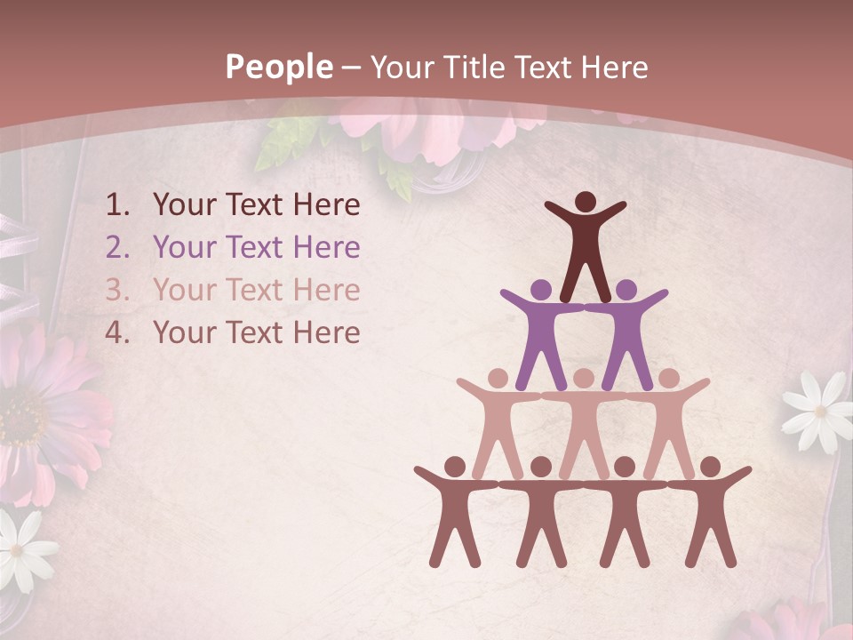 Betrothal Spring Invitation PowerPoint Template