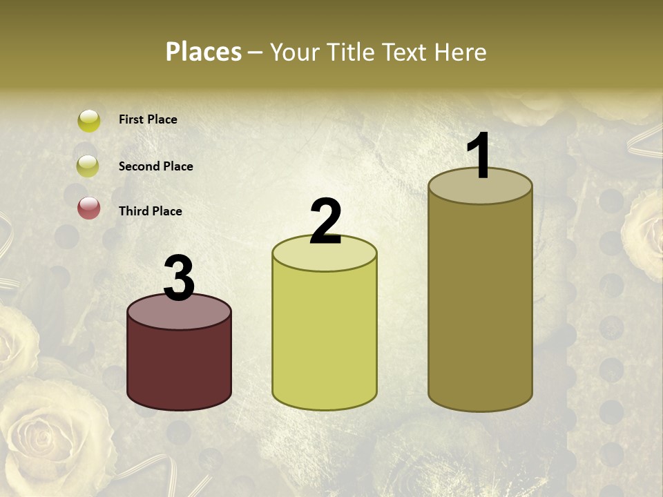 Letter Photo Texture PowerPoint Template