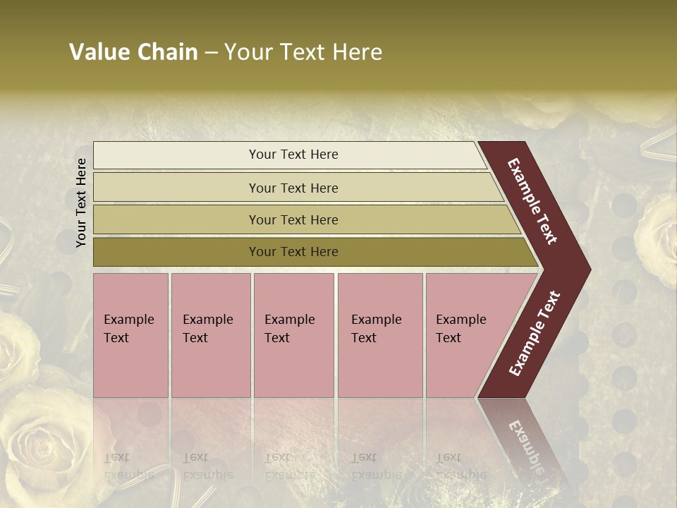 Letter Photo Texture PowerPoint Template