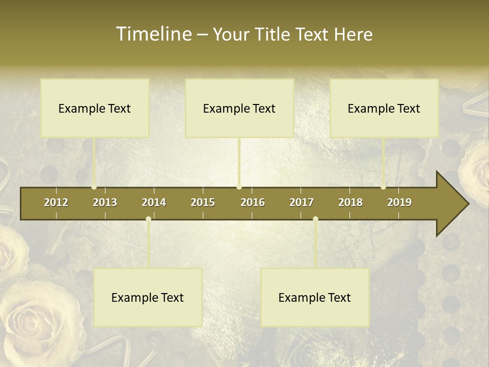 Letter Photo Texture PowerPoint Template