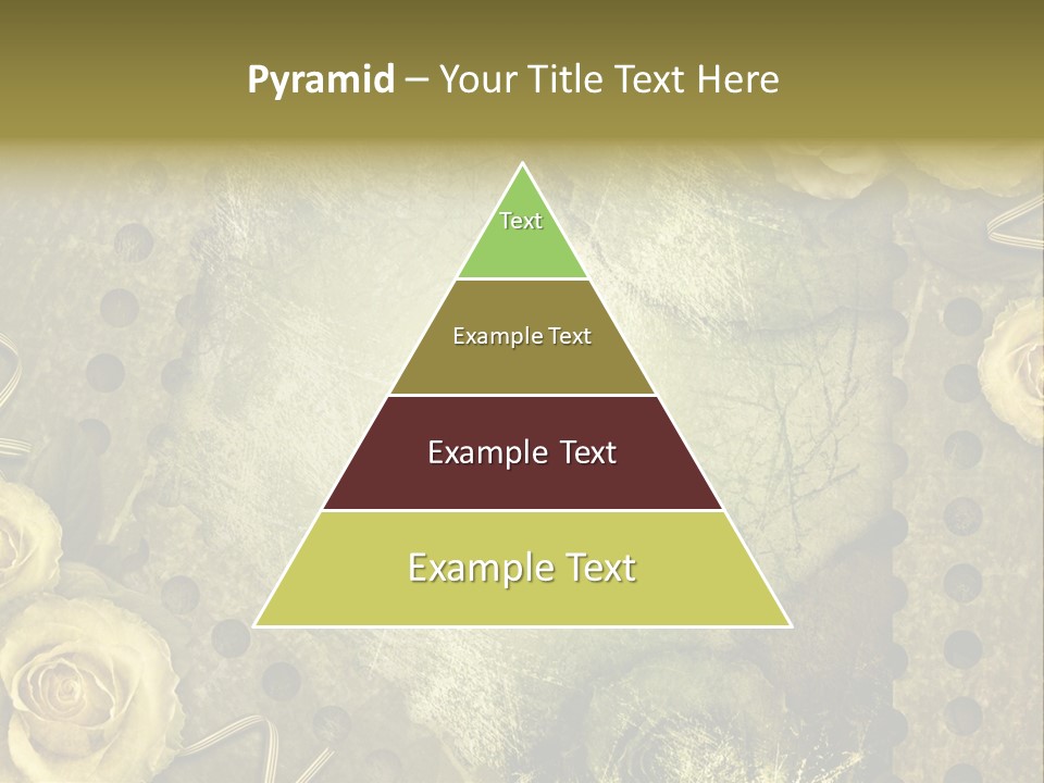 Letter Photo Texture PowerPoint Template