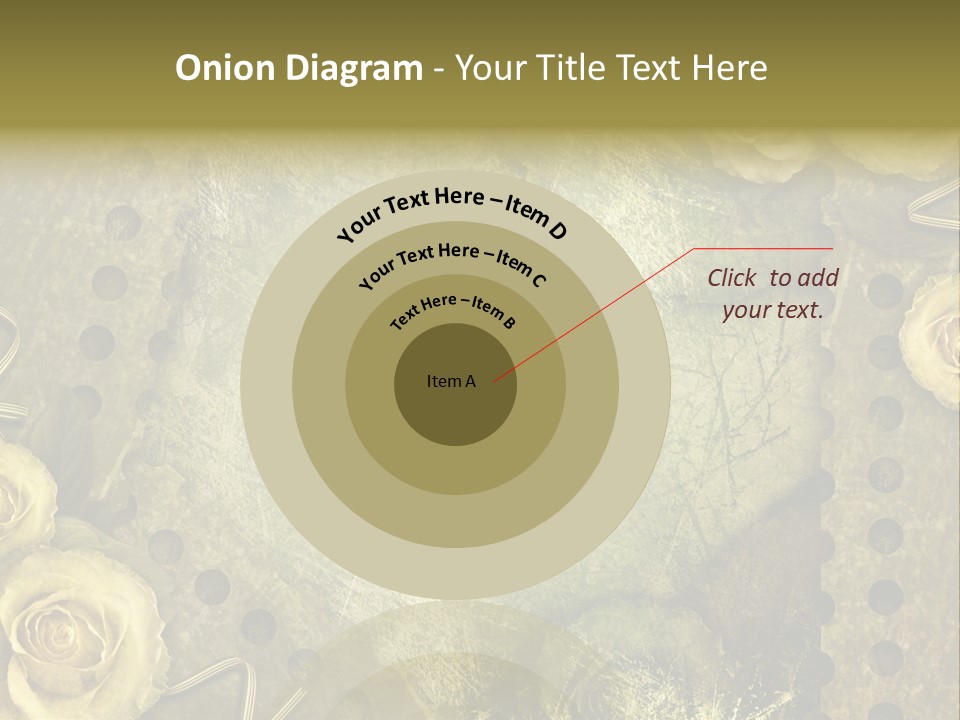 Letter Photo Texture PowerPoint Template