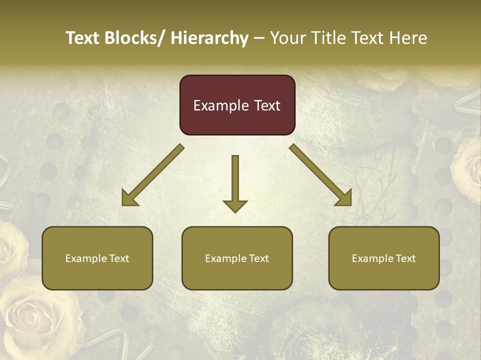 Letter Photo Texture PowerPoint Template