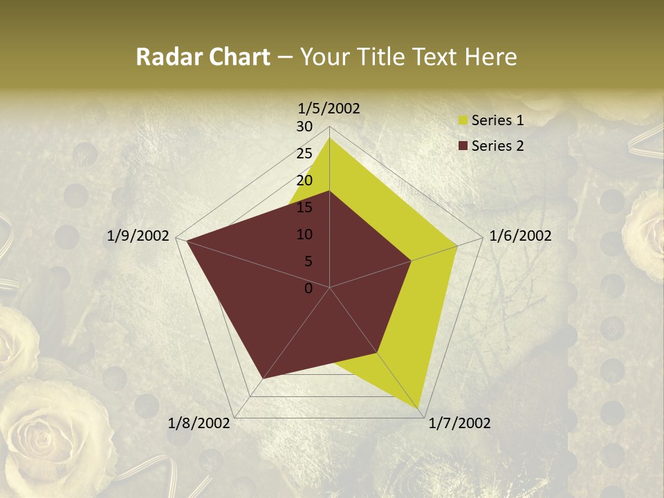 Letter Photo Texture PowerPoint Template