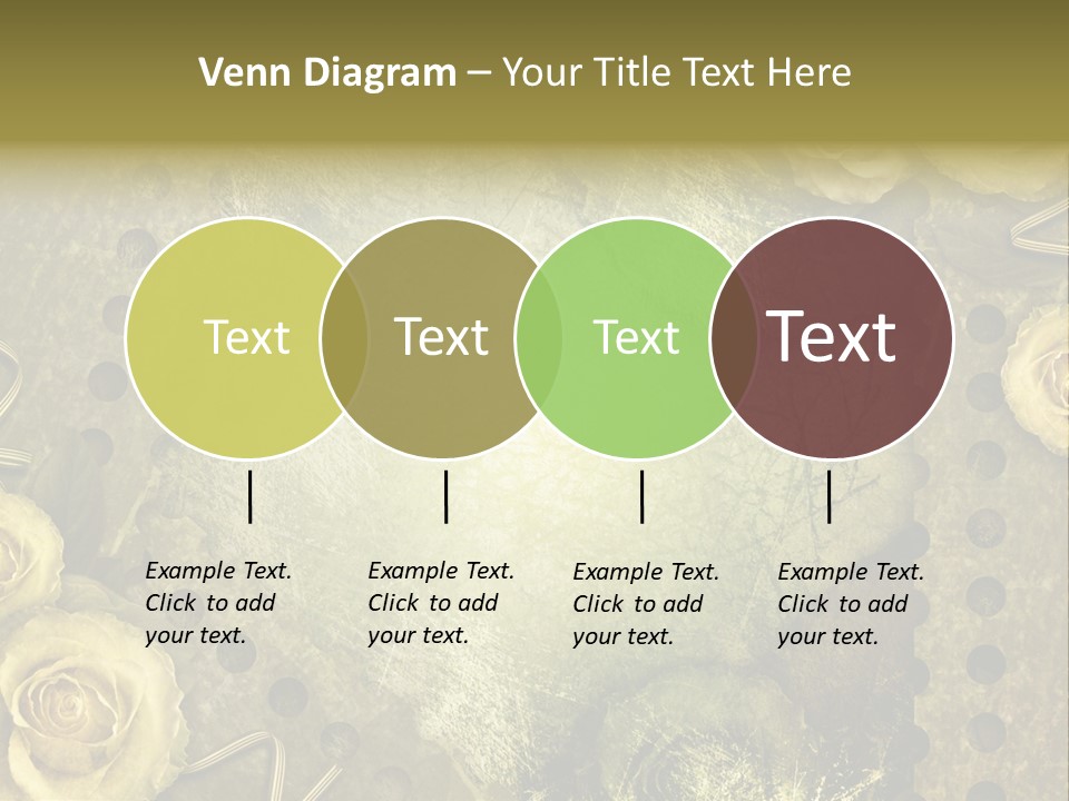 Letter Photo Texture PowerPoint Template