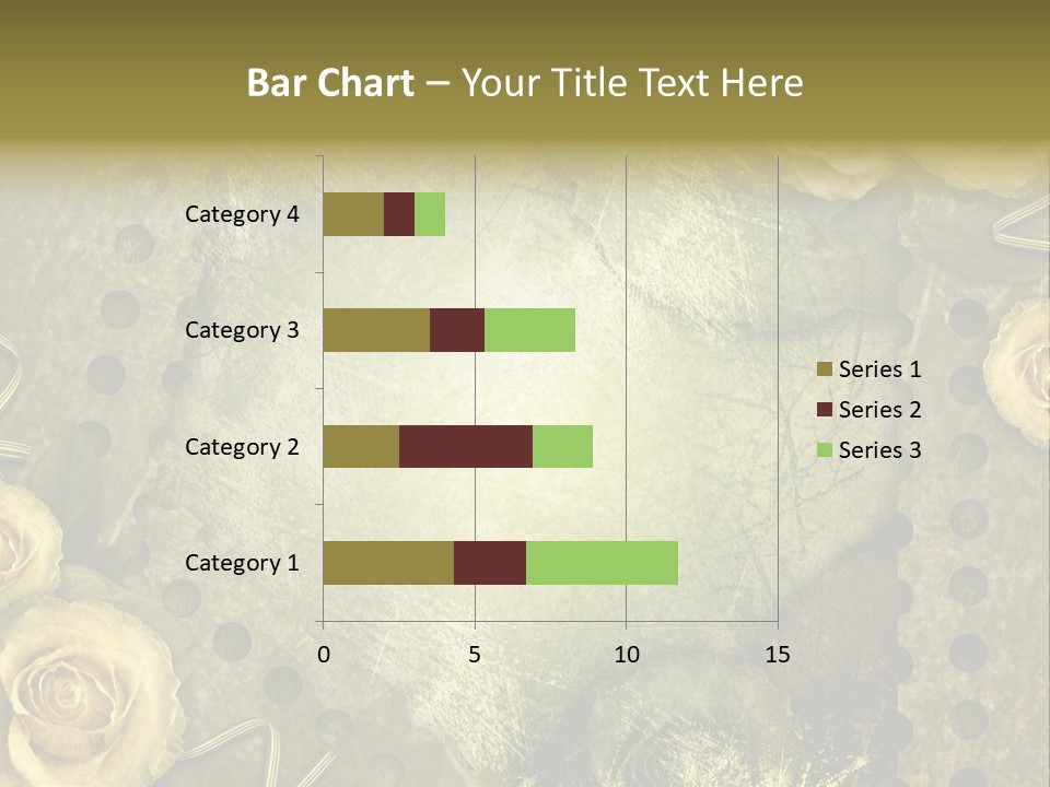 Letter Photo Texture PowerPoint Template