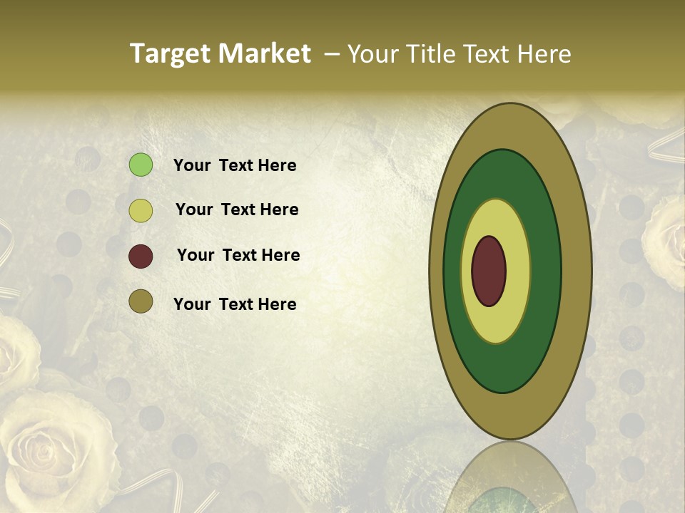 Letter Photo Texture PowerPoint Template