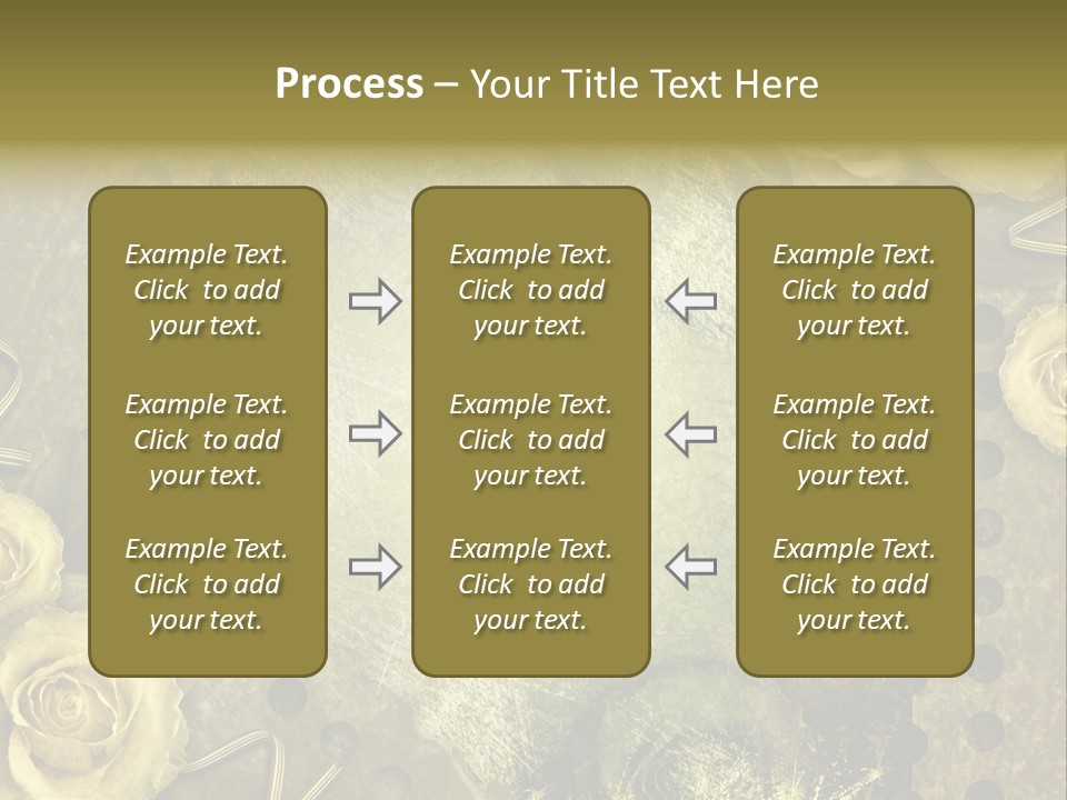 Letter Photo Texture PowerPoint Template