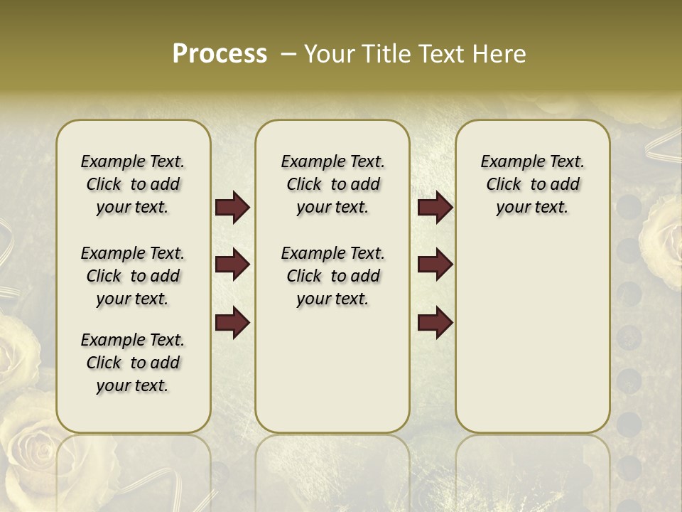 Letter Photo Texture PowerPoint Template
