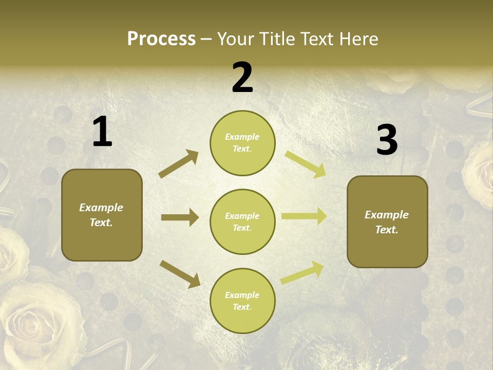 Letter Photo Texture PowerPoint Template