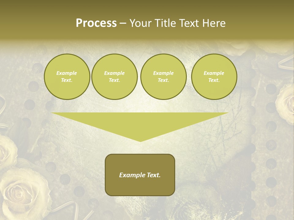 Letter Photo Texture PowerPoint Template