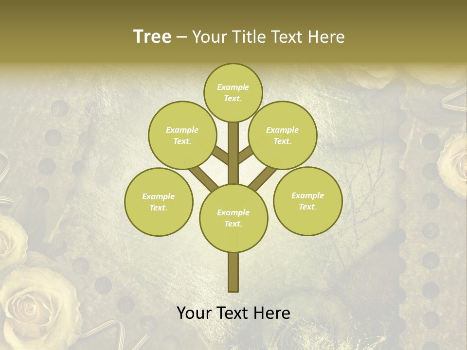 Letter Photo Texture PowerPoint Template