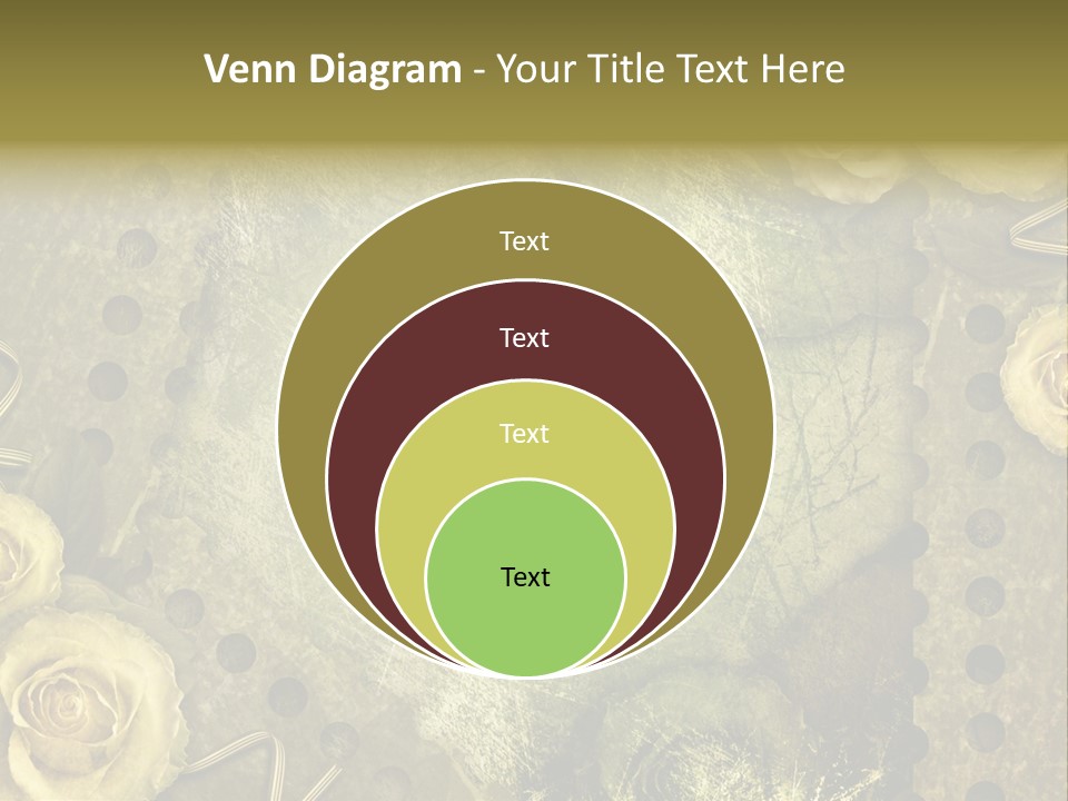 Letter Photo Texture PowerPoint Template