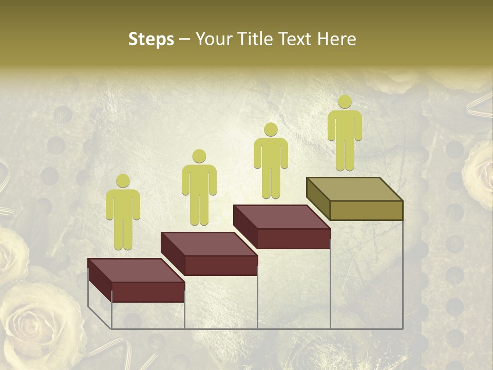 Letter Photo Texture PowerPoint Template
