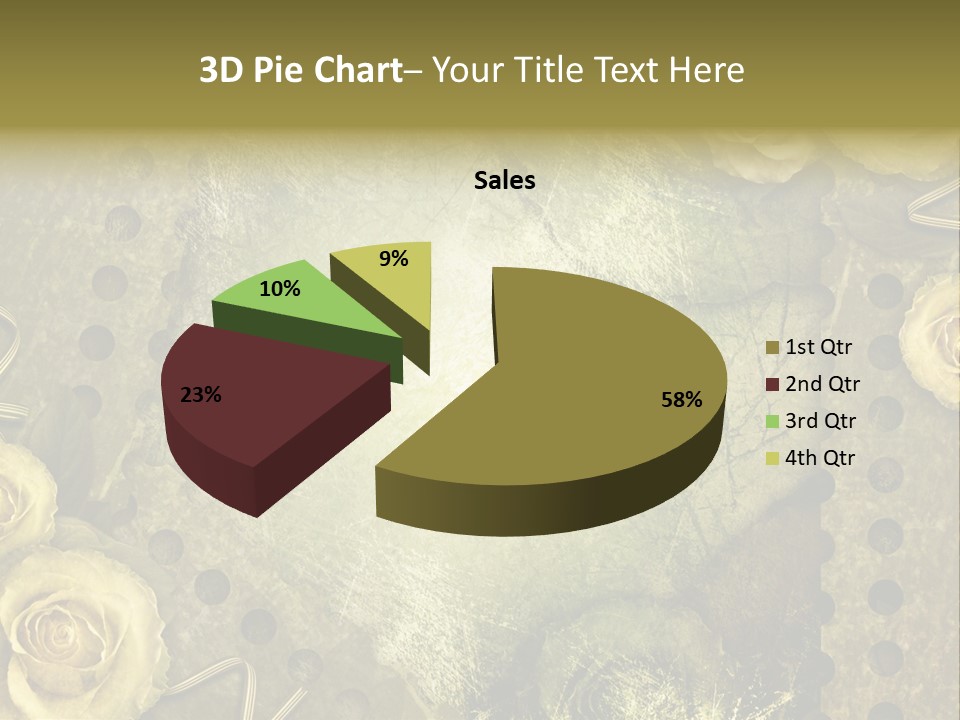 Letter Photo Texture PowerPoint Template