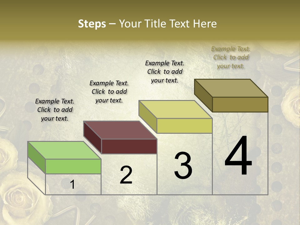 Letter Photo Texture PowerPoint Template