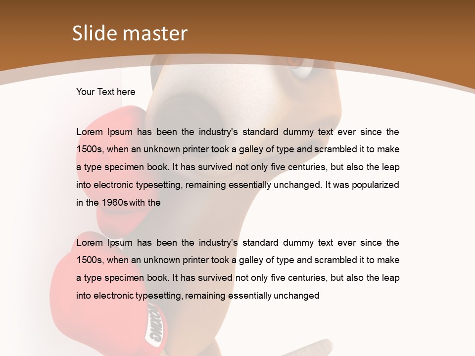 Australia Mammif Faune PowerPoint Template