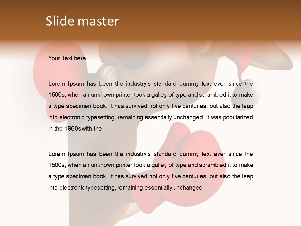 Clip Art Faune Marsupial PowerPoint Template