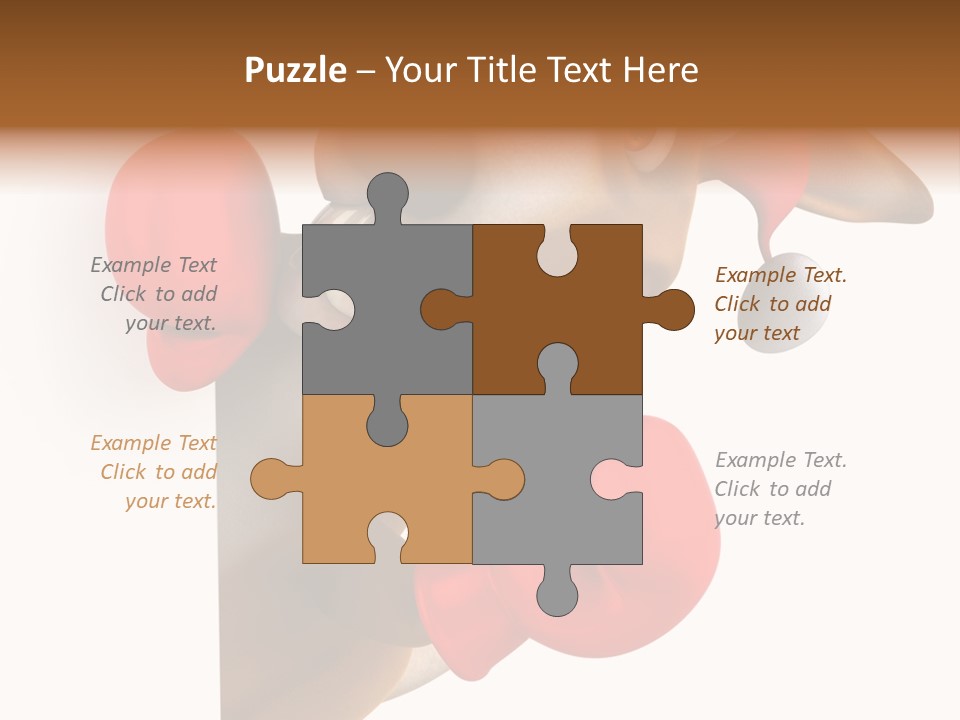 Clip Art Faune Marsupial PowerPoint Template