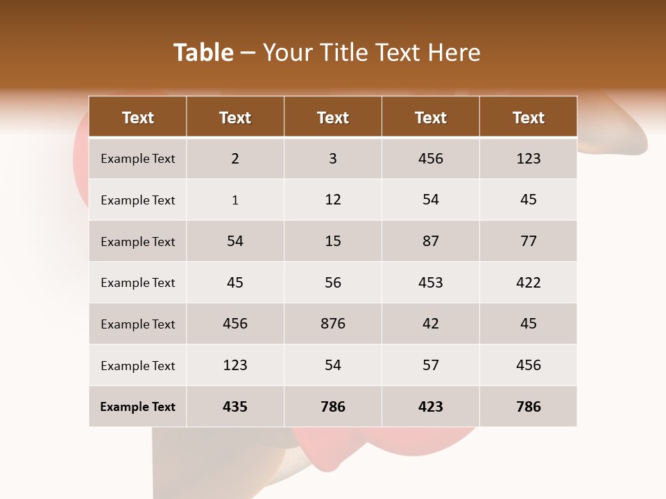 Clip Art Faune Marsupial PowerPoint Template