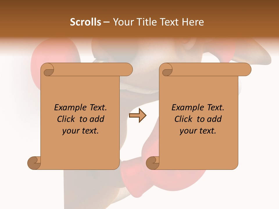 Clip Art Faune Marsupial PowerPoint Template