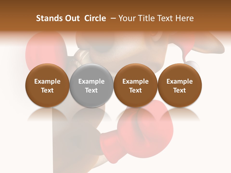 Clip Art Faune Marsupial PowerPoint Template