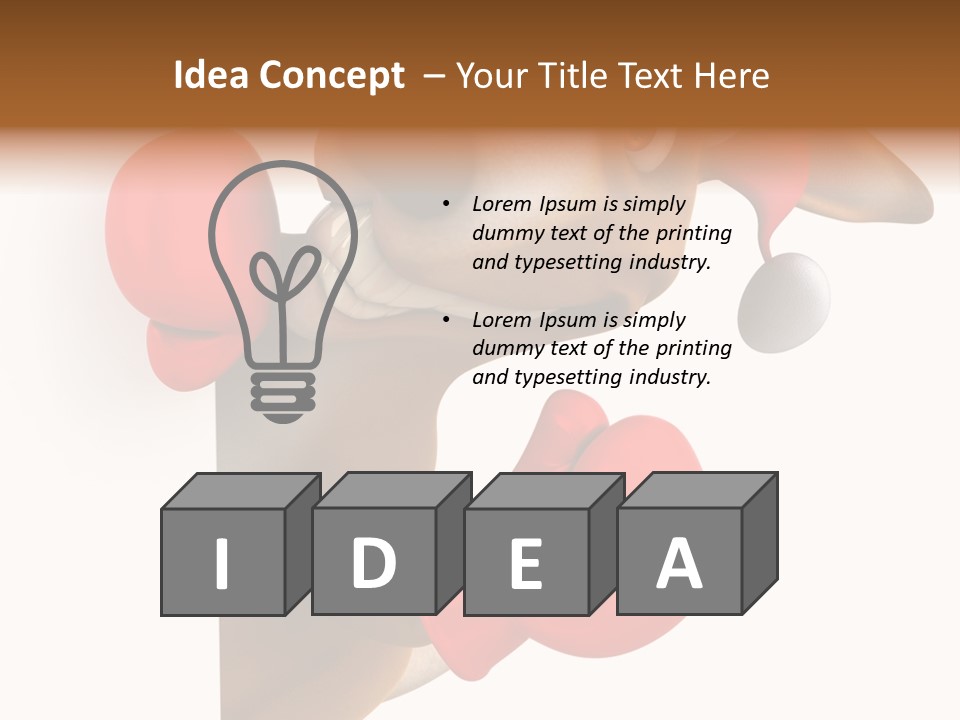 Clip Art Faune Marsupial PowerPoint Template