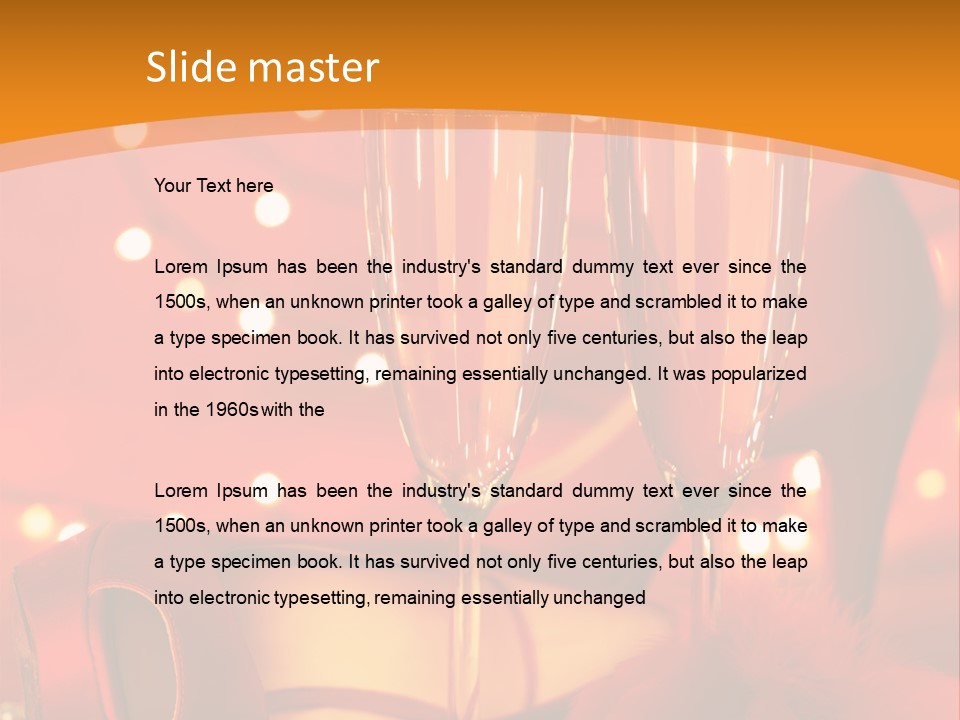 Female Objects High PowerPoint Template